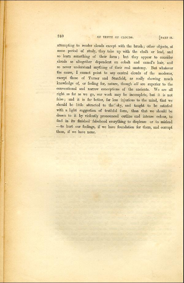 'Modern Painters' Volume I (1846 edition): Part II: Section III: Chapter III: Page 240