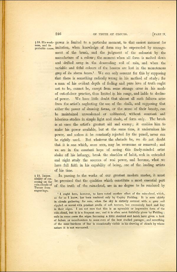 'Modern Painters' Volume I (1846 edition): Part II: Section III: Chapter IV: Page 246