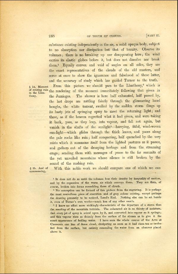 'Modern Painters' Volume I (1846 edition): Part II: Section III: Chapter IV: Page 248
