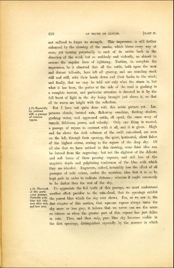 'Modern Painters' Volume I (1846 edition): Part II: Section III: Chapter IV: Page 252