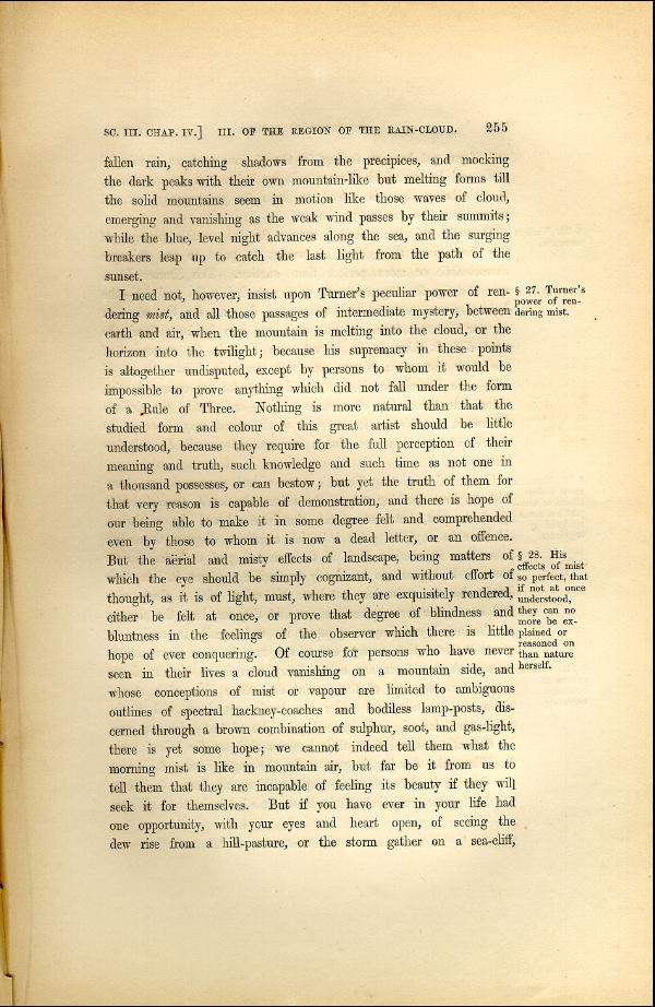 'Modern Painters' Volume I (1846 edition): Part II: Section III: Chapter IV: Page 255