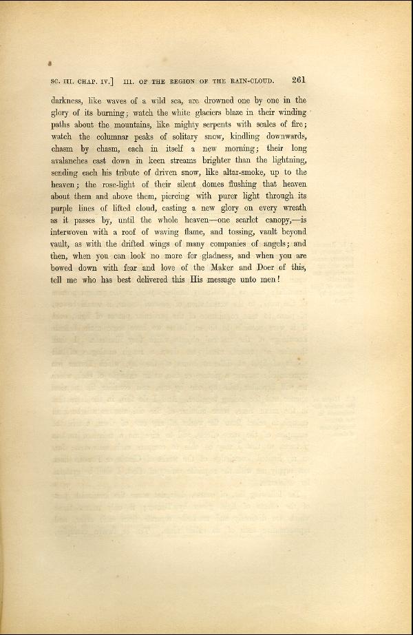 'Modern Painters' Volume I (1846 edition): Part II: Section III: Chapter IV: Page 261
