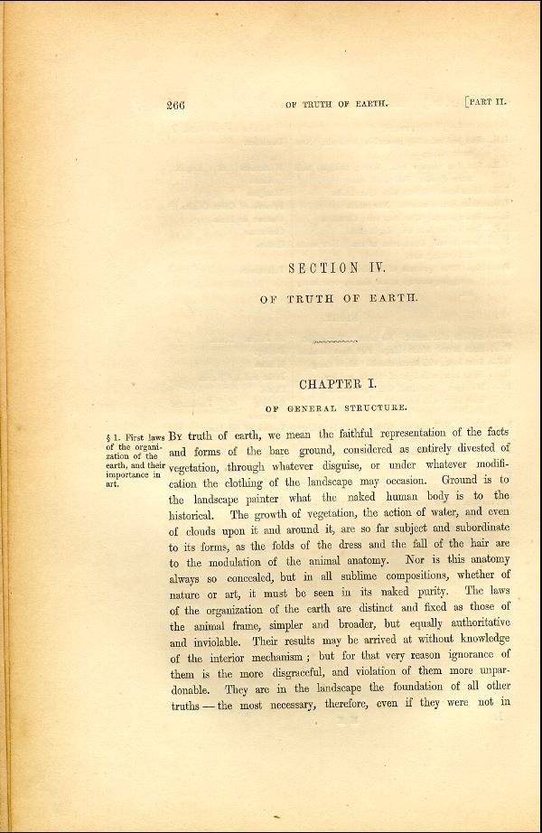 'Modern Painters' Volume I (1846 edition): Part II: Section IV: Chapter I: Page 266