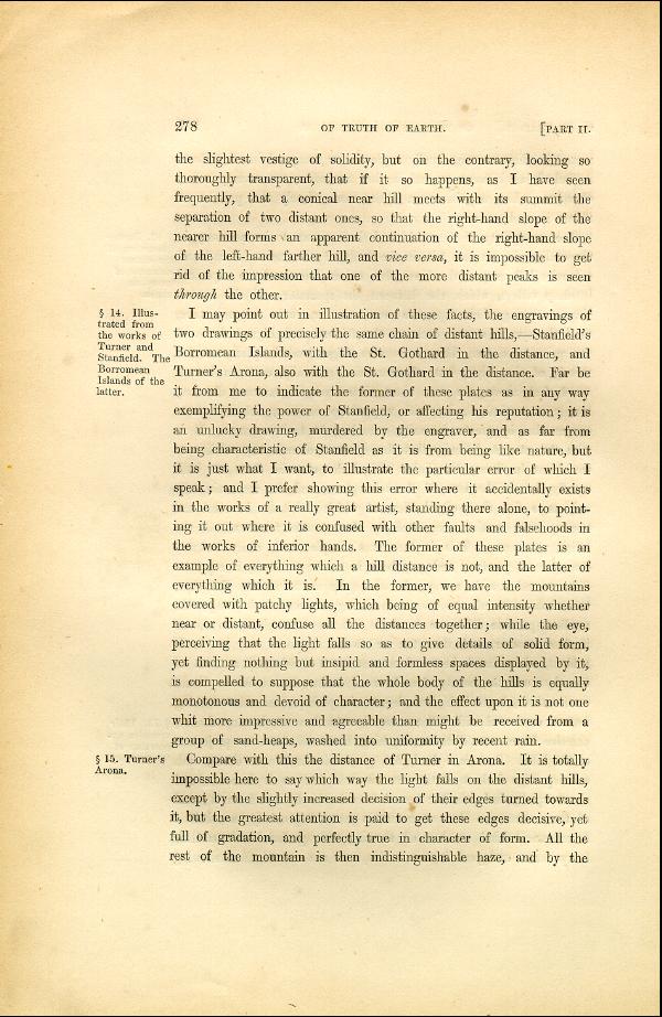 'Modern Painters' Volume I (1846 edition): Part II: Section IV: Chapter II: Page 278