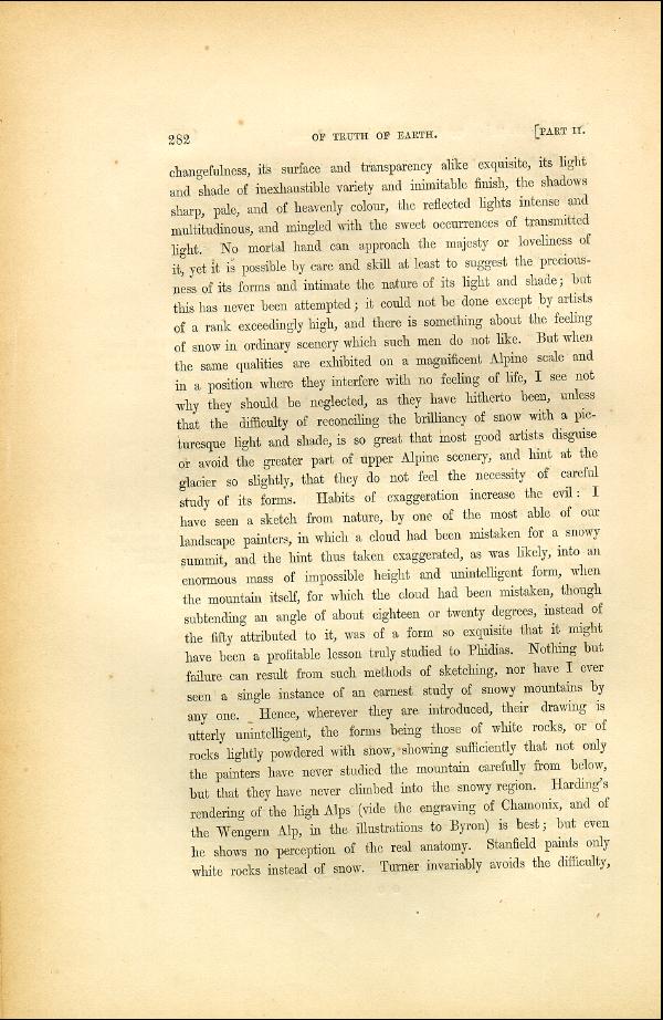 'Modern Painters' Volume I (1846 edition): Part II: Section IV: Chapter II: Page 282