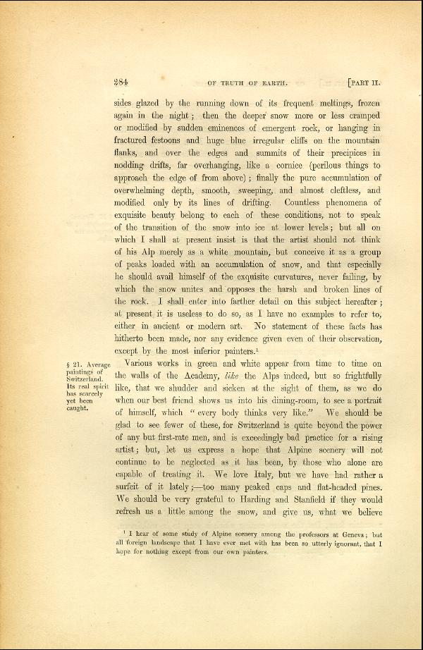 'Modern Painters' Volume I (1846 edition): Part II: Section IV: Chapter II: Page 284