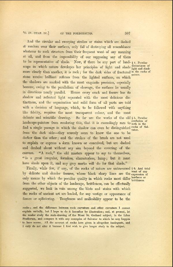 'Modern Painters' Volume I (1846 edition): Part II: Section IV: Chapter IV: Page 307