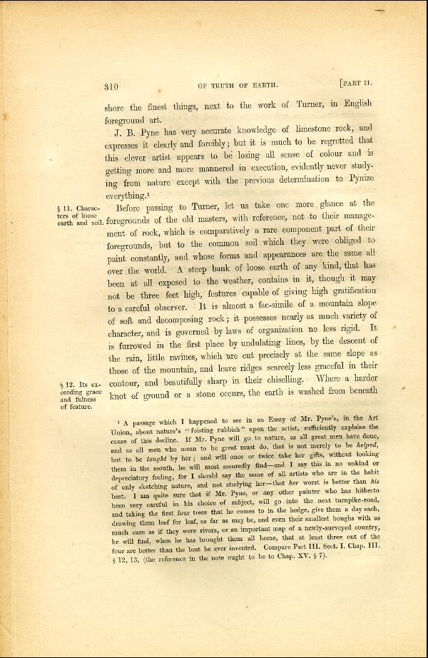 'Modern Painters' Volume I (1846 edition): Part II: Section IV: Chapter IV: Page 310