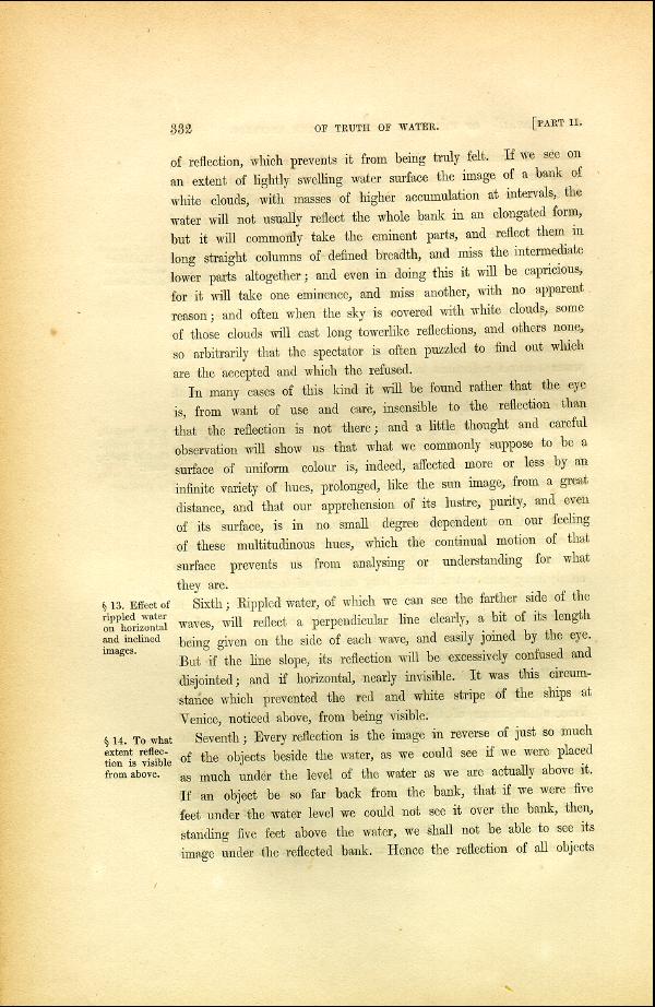 'Modern Painters' Volume I (1846 edition): Part II: Section V: Chapter I: Page 332