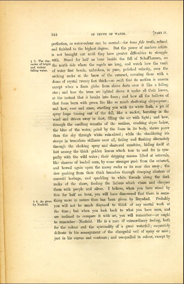 'Modern Painters' Volume I (1846 edition): Part II: Section V: Chapter II: Page 344