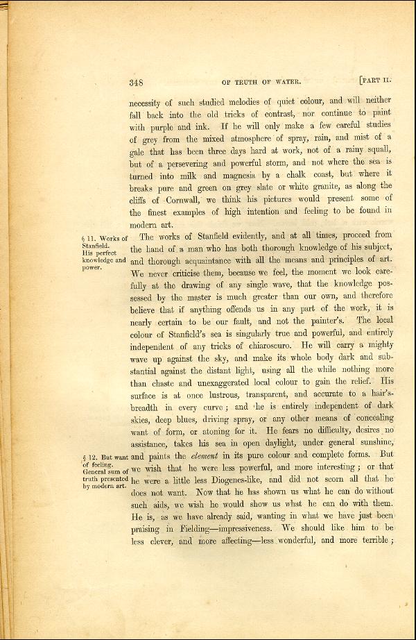 'Modern Painters' Volume I (1846 edition): Part II: Section V: Chapter II: Page 348