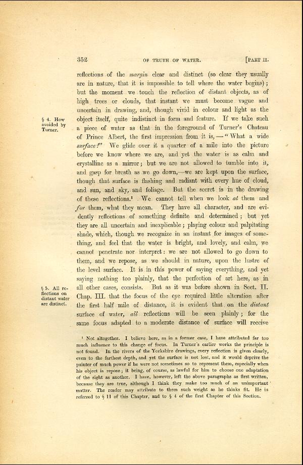 'Modern Painters' Volume I (1846 edition): Part II: Section V: Chapter III: Page 352