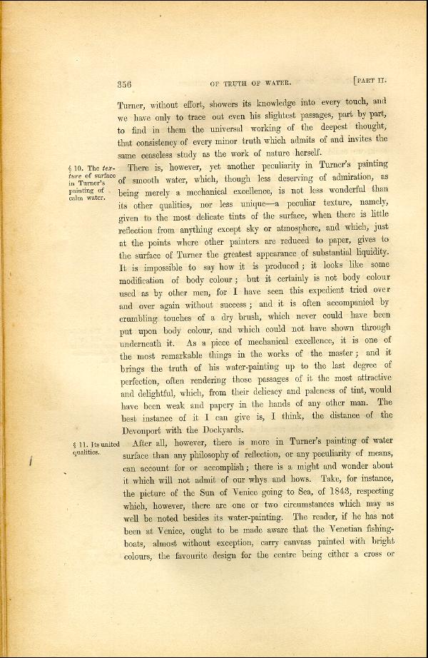 'Modern Painters' Volume I (1846 edition): Part II: Section V: Chapter III: Page 356