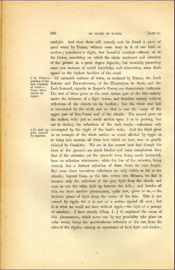 'Modern Painters' Volume I (1846 edition): Part II: Section V: Chapter III: Page 360