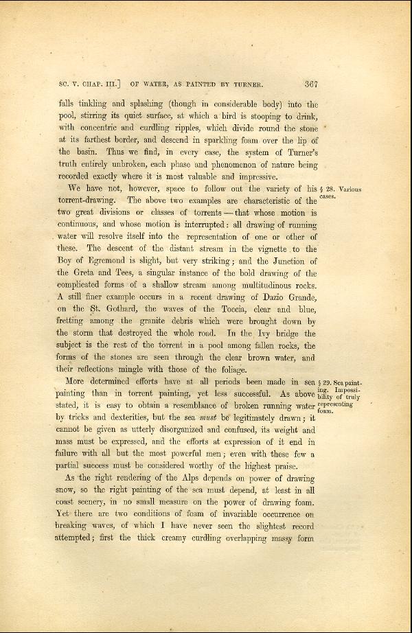 'Modern Painters' Volume I (1846 edition): Part II: Section V: Chapter III: Page 367