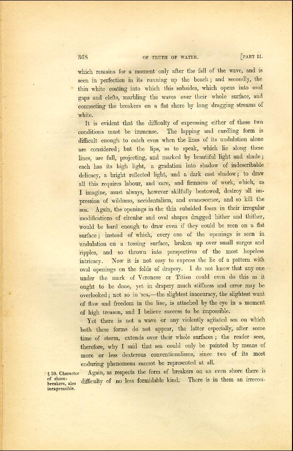 'Modern Painters' Volume I (1846 edition): Part II: Section V: Chapter III: Page 368