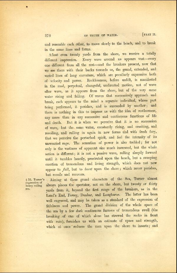 'Modern Painters' Volume I (1846 edition): Part II: Section V: Chapter III: Page 370