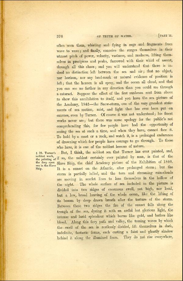 'Modern Painters' Volume I (1846 edition): Part II: Section V: Chapter III: Page 376