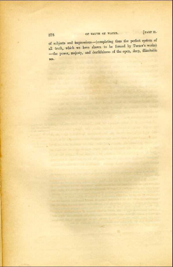 'Modern Painters' Volume I (1846 edition): Part II: Section V: Chapter III: Page 378