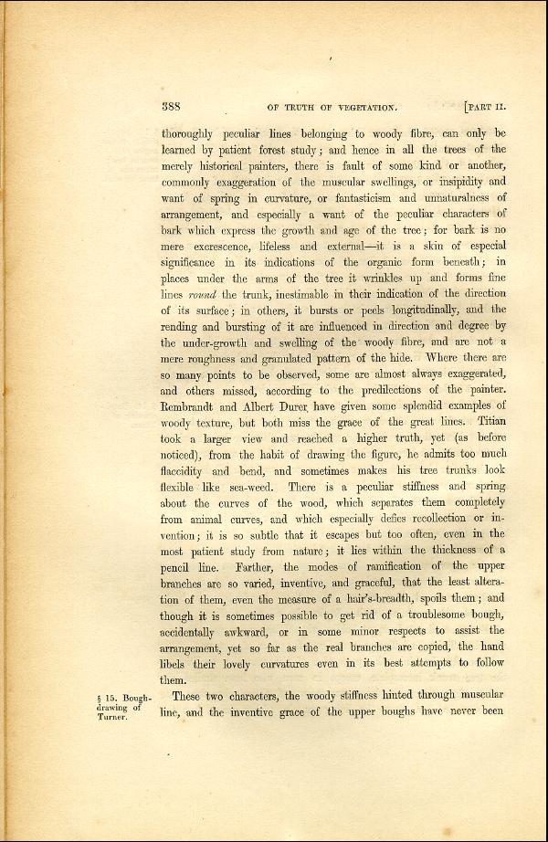 'Modern Painters' Volume I (1846 edition): Part II: Section VI: Chapter I: Page 388