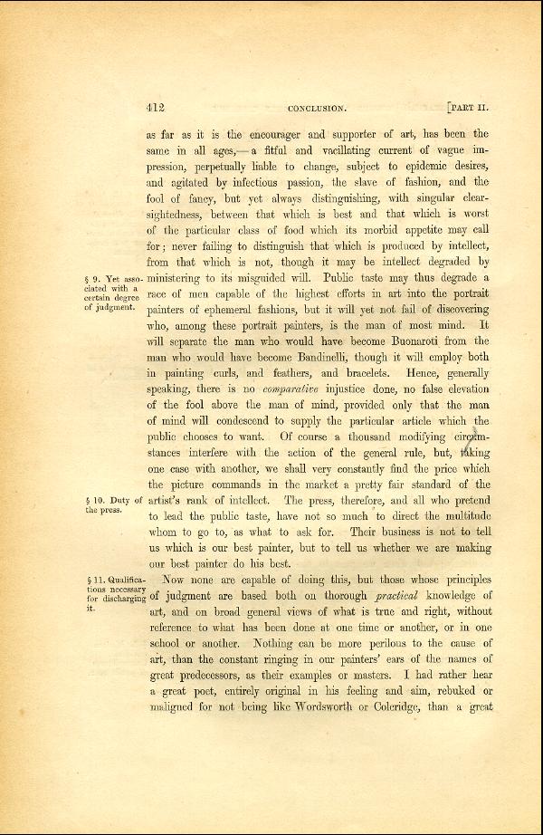 'Modern Painters' Volume I (1846 edition): Part II: Section VI: Chapter III: Page 412