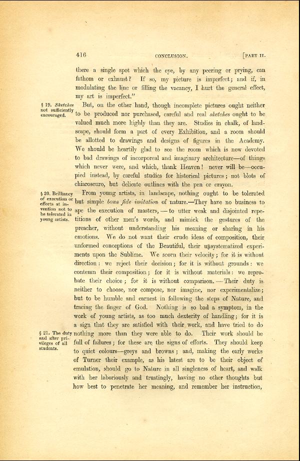 'Modern Painters' Volume I (1846 edition): Part II: Section VI: Chapter III: Page 416