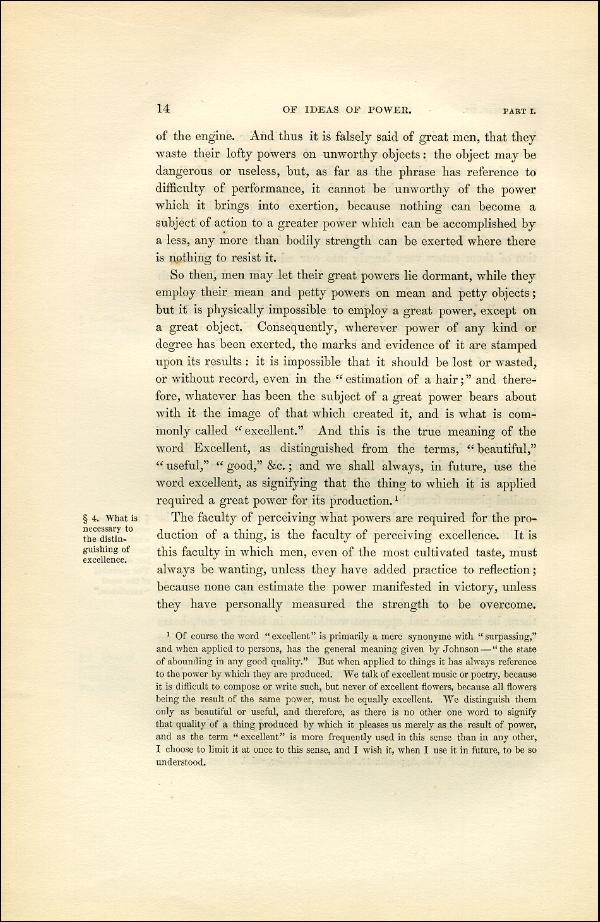 'Modern Painters' Volume I (1851 edition): Part I: Section I: Chapter III: Page 14