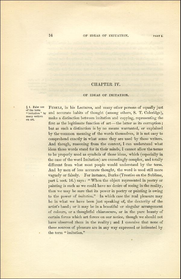 'Modern Painters' Volume I (1851 edition): Part I: Section I: Chapter IV: Page 16
