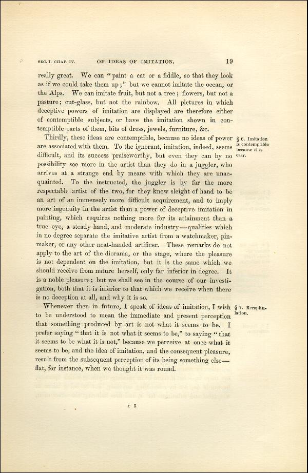 'Modern Painters' Volume I (1851 edition): Part I: Section I: Chapter IV: Page 19