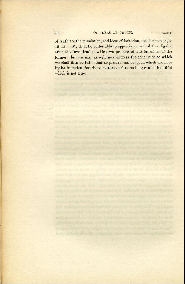 'Modern Painters' Volume I (1851 edition): Part I: Section I: Chapter V: Page 24