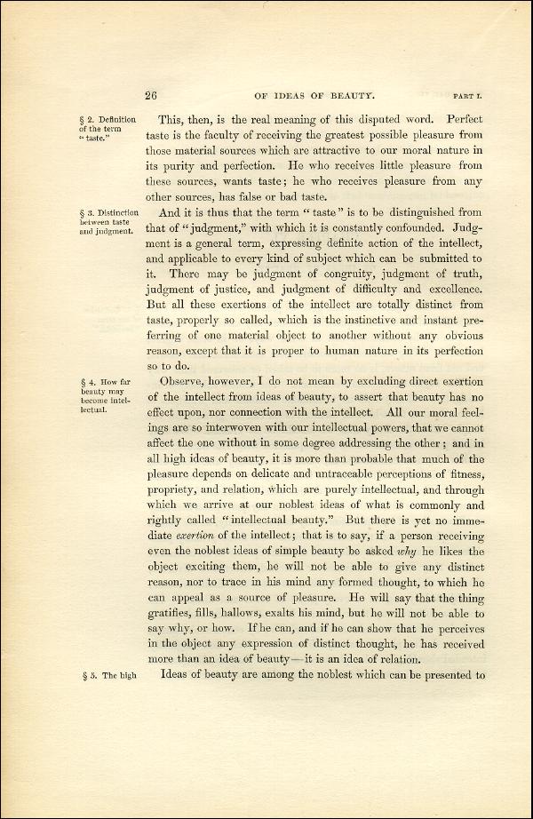 'Modern Painters' Volume I (1851 edition): Part I: Section I: Chapter VI: Page 26