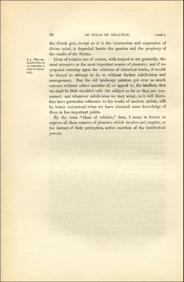 'Modern Painters' Volume I (1851 edition): Part I: Section I: Chapter VII: Page 30