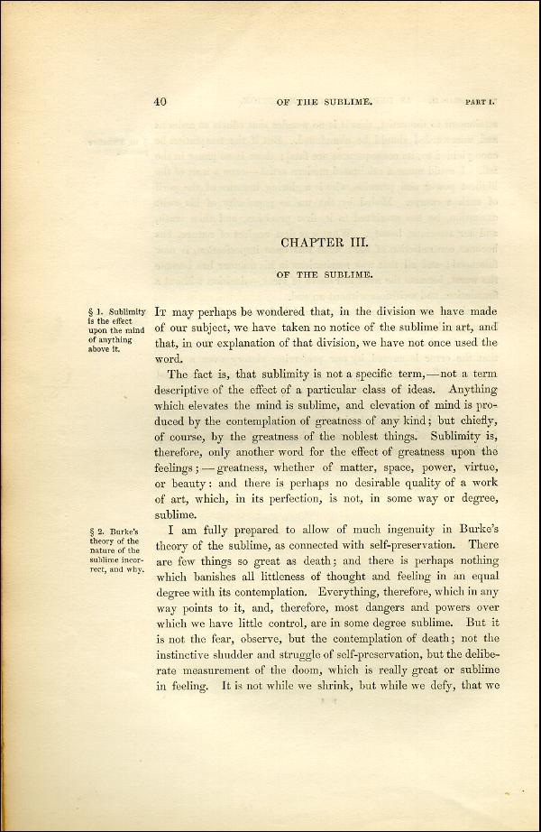'Modern Painters' Volume I (1851 edition): Part I: Section II: Chapter III: Page 40