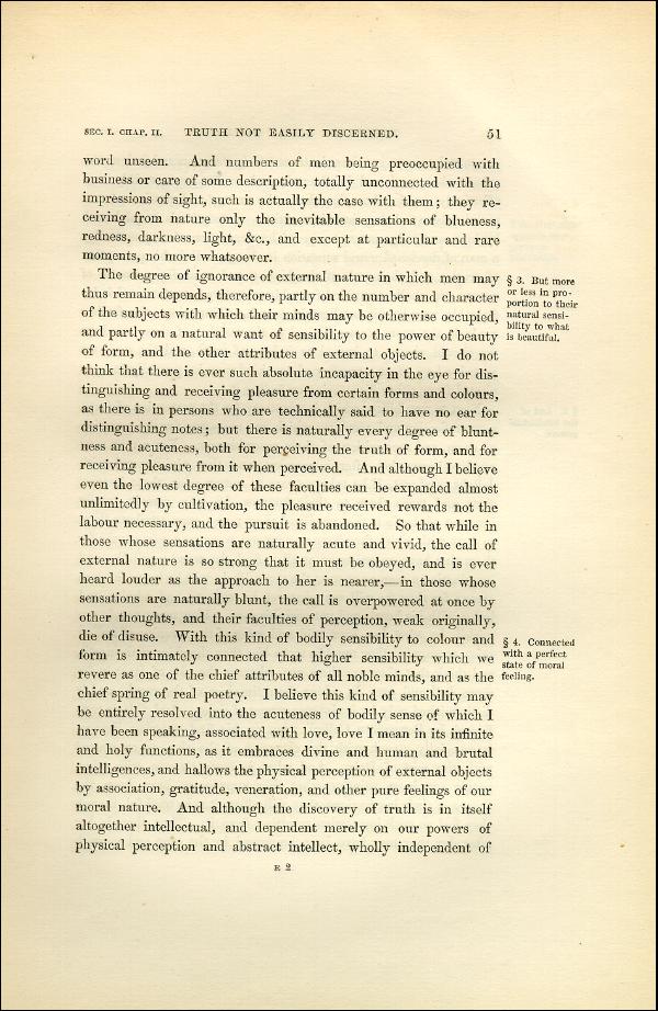 'Modern Painters' Volume I (1851 edition): Part II: Section I: Chapter II: Page 51