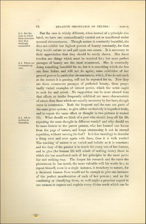 'Modern Painters' Volume I (1851 edition): Part II: Section I: Chapter IV: Page 64