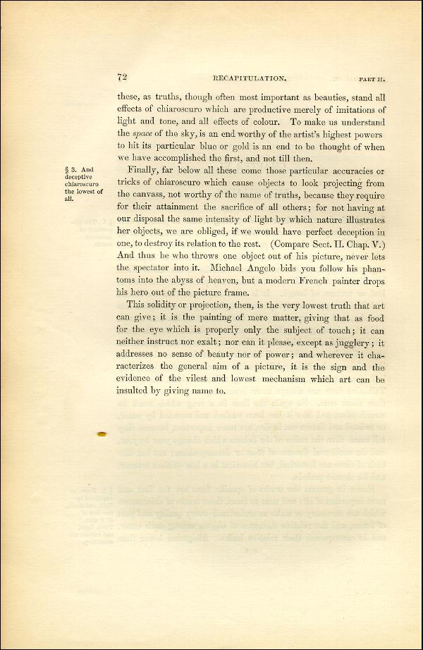 'Modern Painters' Volume I (1851 edition): Part II: Section I: Chapter VI: Page 72