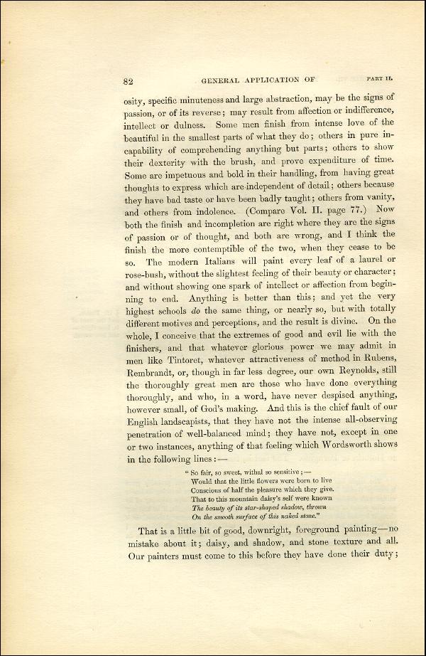 'Modern Painters' Volume I (1851 edition): Part II: Section I: Chapter VII: Page 82