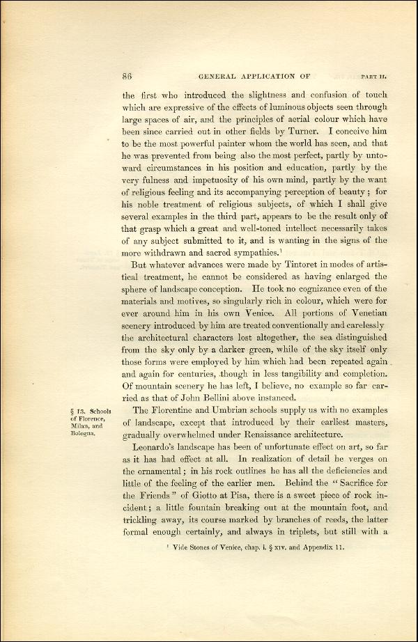 'Modern Painters' Volume I (1851 edition): Part II: Section I: Chapter VII: Page 86