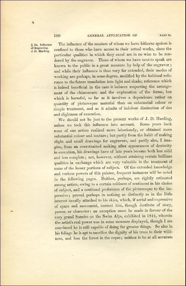 'Modern Painters' Volume I (1851 edition): Part II: Section I: Chapter VII: Page 100