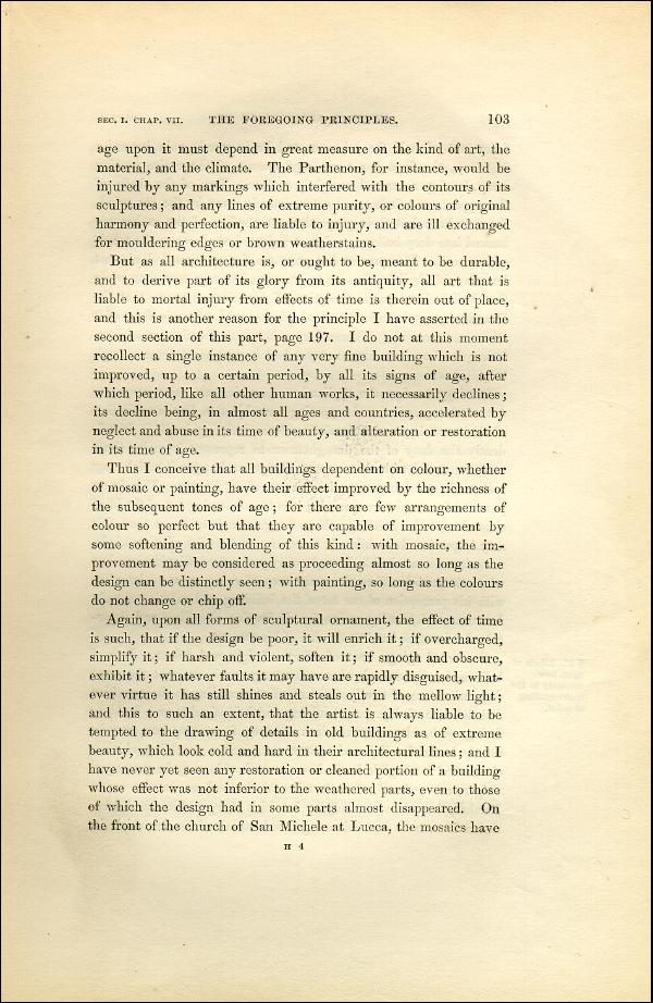 'Modern Painters' Volume I (1851 edition): Part II: Section I: Chapter VII: Page 103
