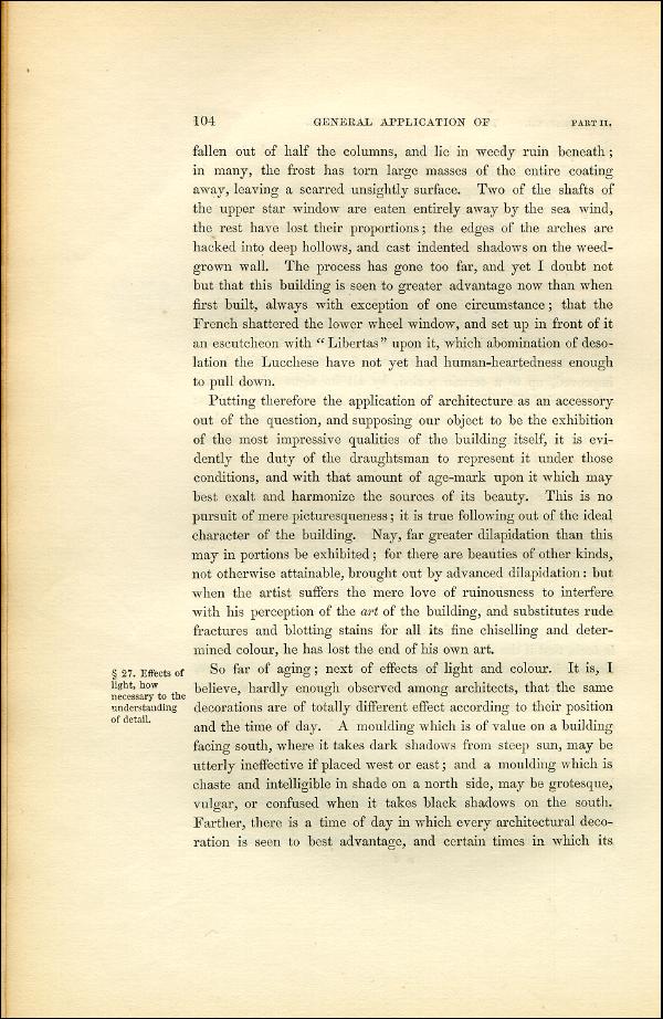 'Modern Painters' Volume I (1851 edition): Part II: Section I: Chapter VII: Page 104