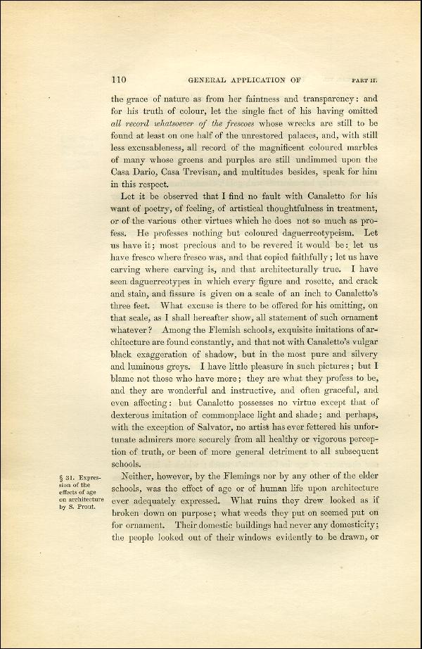 'Modern Painters' Volume I (1851 edition): Part II: Section I: Chapter VII: Page 110
