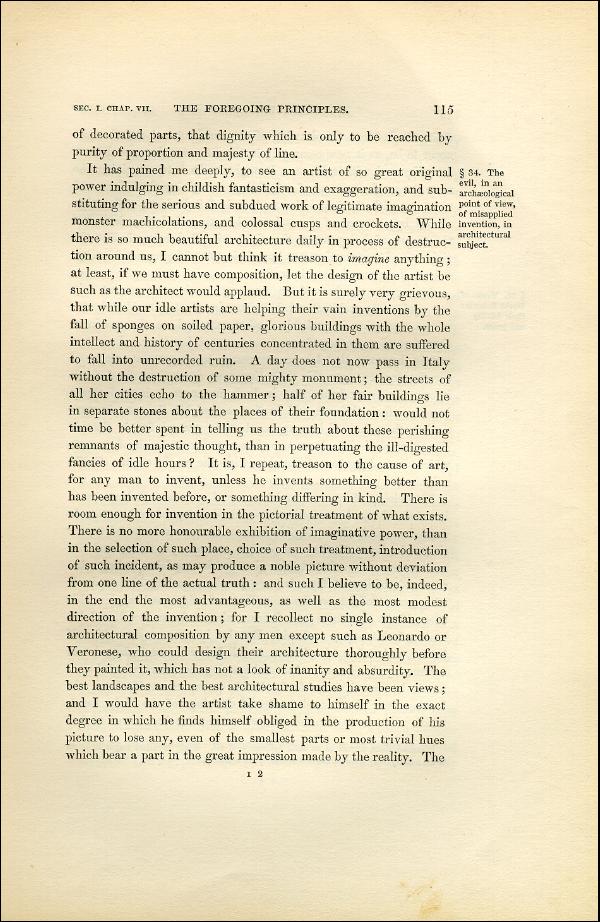 'Modern Painters' Volume I (1851 edition): Part II: Section I: Chapter VII: Page 115