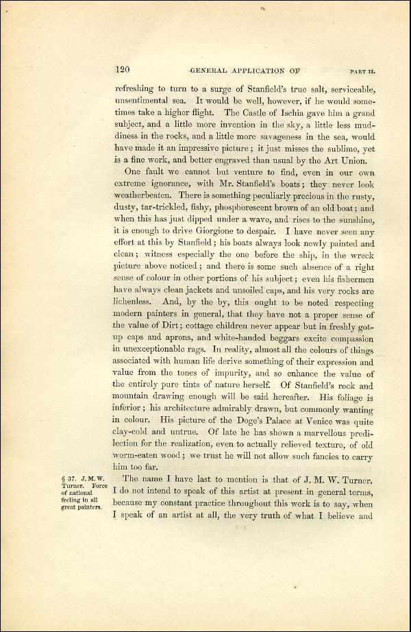 'Modern Painters' Volume I (1851 edition): Part II: Section I: Chapter VII: Page 120