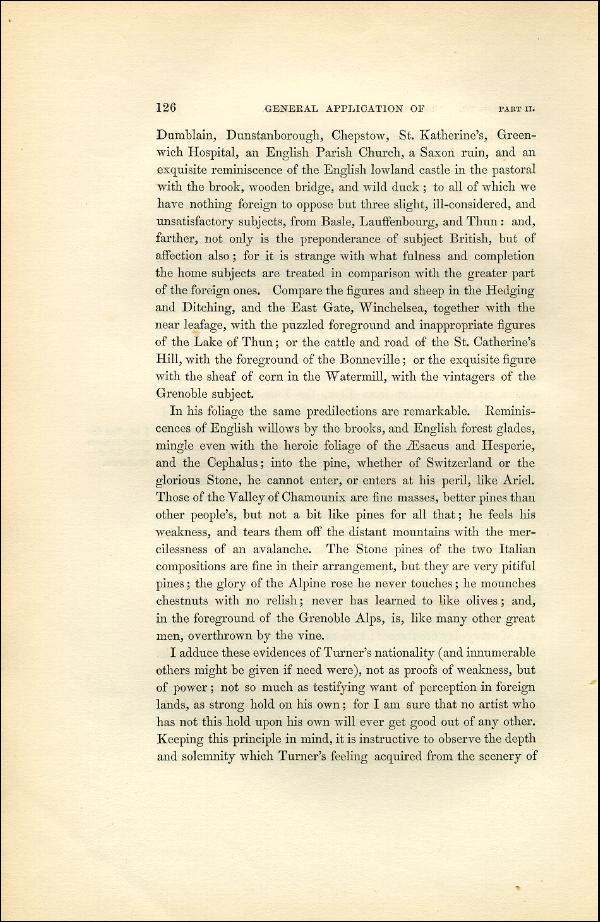 'Modern Painters' Volume I (1851 edition): Part II: Section I: Chapter VII: Page 126