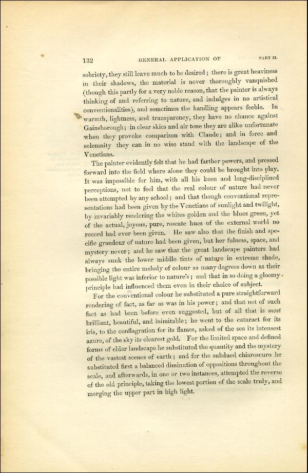 'Modern Painters' Volume I (1851 edition): Part II: Section I: Chapter VII: Page 132