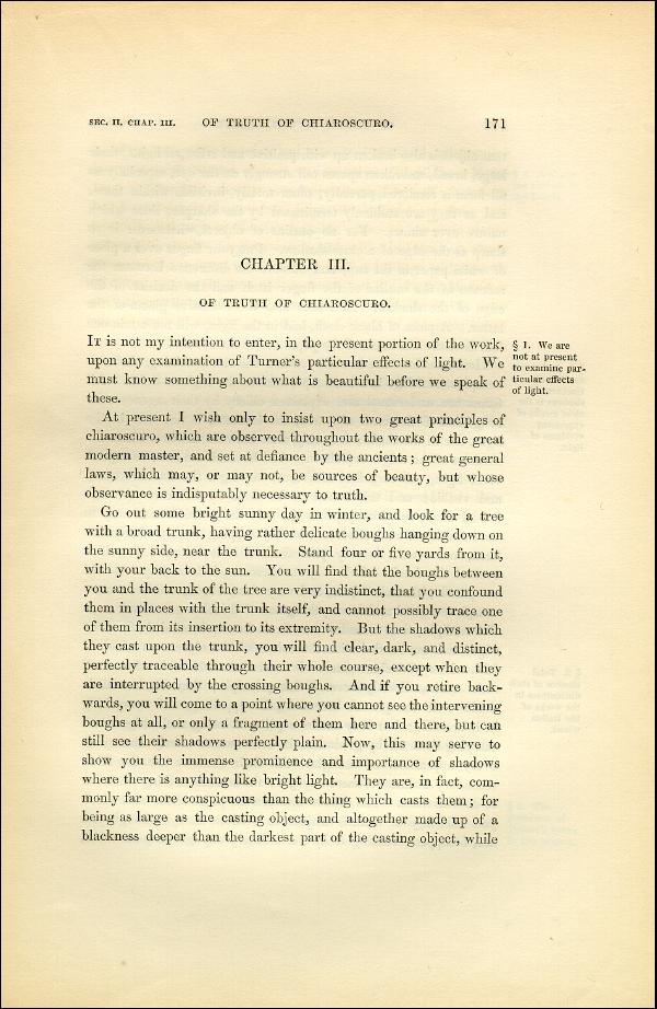 'Modern Painters' Volume I (1851 edition): Part II: Section II: Chapter III: Page 171