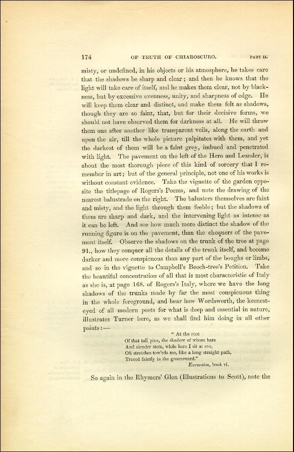 'Modern Painters' Volume I (1851 edition): Part II: Section II: Chapter III: Page 174