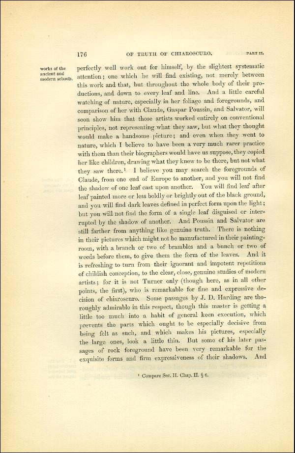 'Modern Painters' Volume I (1851 edition): Part II: Section II: Chapter III: Page 176