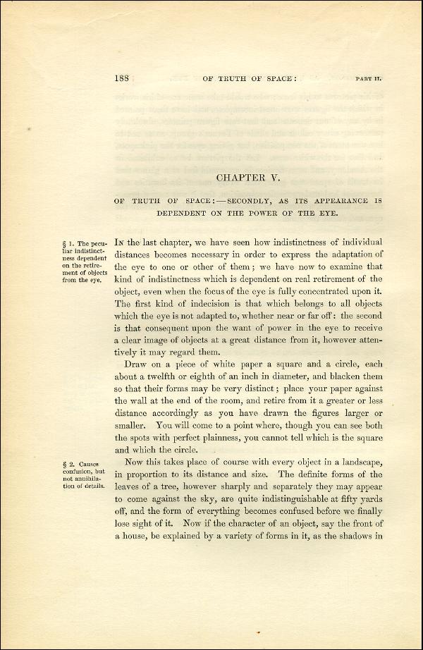 'Modern Painters' Volume I (1851 edition): Part II: Section II: Chapter V: Page 188